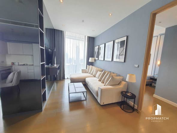 living room of Magnolias Ratchadamri Boulevard