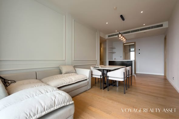 living room and bedroom of Magnolias Waterfront Residences
