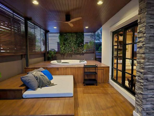 living room and room interior of Mantana Bangna Km.7 มัณฑนา บางนา กม.7