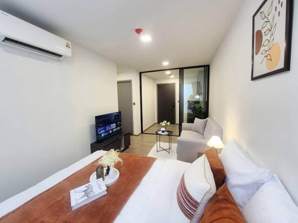 bedroom of Maroon Ratchada 32 (สำนักงานขาย)