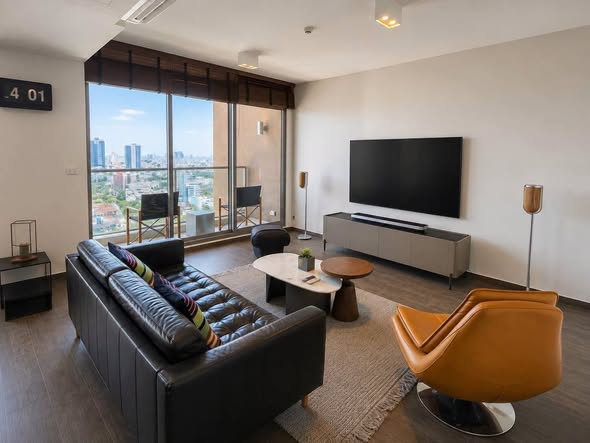 living room of MARU Ekkamai 2