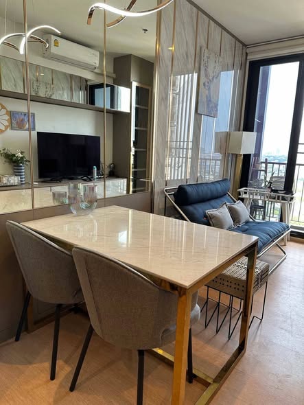 living room and room interior and kitchen of MARU Ekkamai 2