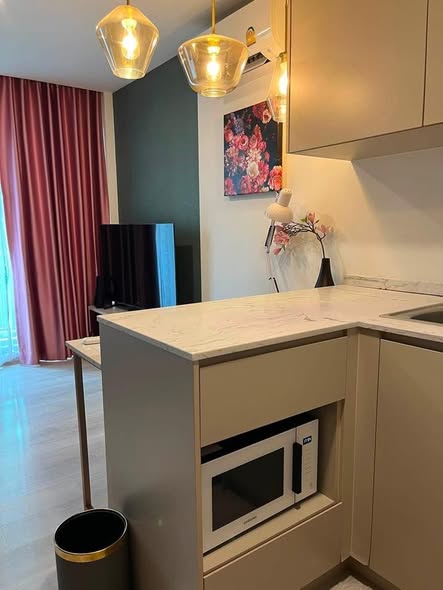 kitchen of Maxxi Prime Sutthisan Condo
