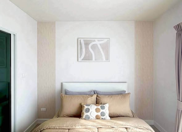 bedroom of Metro Park Sathorn 3C