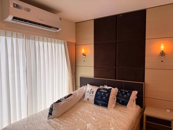 bedroom of Metro Park Sathorn phase 2/2