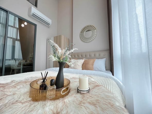 bedroom of Metro Sky Prachachuen