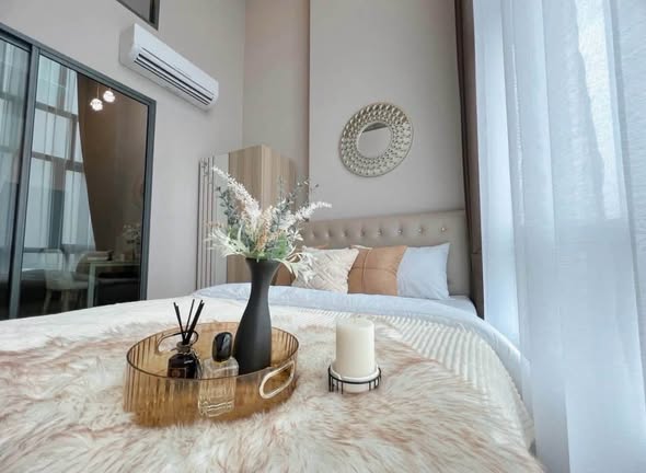 bedroom of Metro Sky Prachachuen