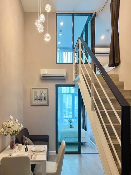 living room and room interior of Metro Sky Prachachuen