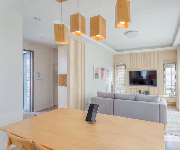 living room of Modi house โมดิเฮาส์ ตัวจริงเรื่องบ้านน้อคดาวน์ บ้านสำเร็จรูป
