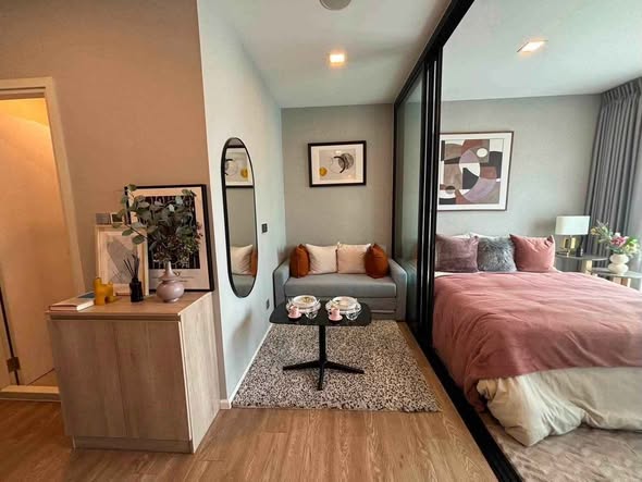 bedroom of Modiz Sukhumvit 50 โมดิซ สุขุมวิท 50