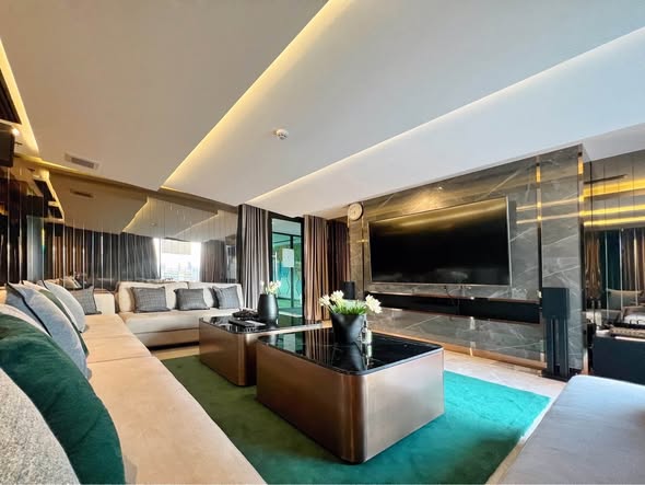 bedroom and living room of Modiz Sukhumvit 50 โมดิซ สุขุมวิท 50