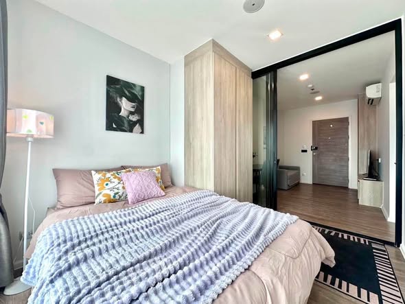 bedroom and room interior of Modiz Sukhumvit 50 โมดิซ สุขุมวิท 50