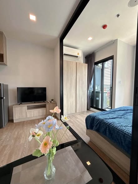 bedroom and room interior of Modiz Sukhumvit 50 โมดิซ สุขุมวิท 50