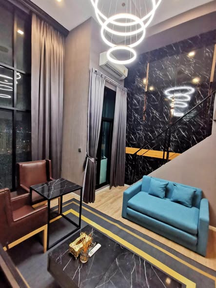 living room of Modiz Sukhumvit 50 โมดิซ สุขุมวิท 50