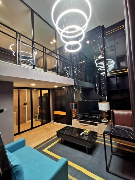 living room of Modiz Sukhumvit 50 โมดิซ สุขุมวิท 50