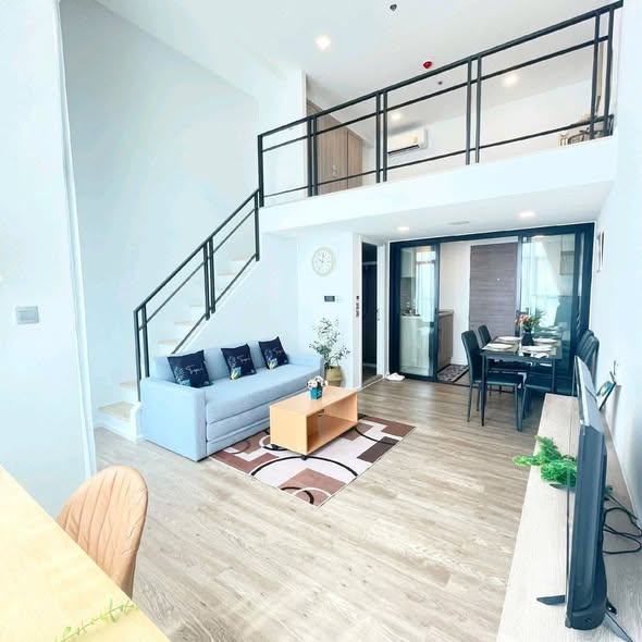 living room of Modiz Sukhumvit 50 โมดิซ สุขุมวิท 50