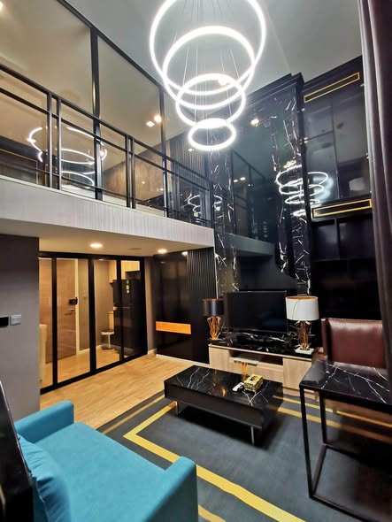 living room of Modiz Sukhumvit 50 โมดิซ สุขุมวิท 50