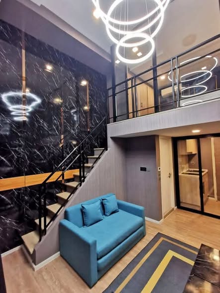 living room of Modiz Sukhumvit 50 โมดิซ สุขุมวิท 50