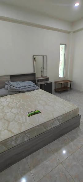 bedroom of จวนลมัย ห้องพักติดรถไฟ MRTวงศ์สว่างเฟอร์นิเจอร์ครบพร้อมอยู่