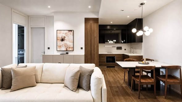 living room and room interior of MUNIQ LANGSUAN
