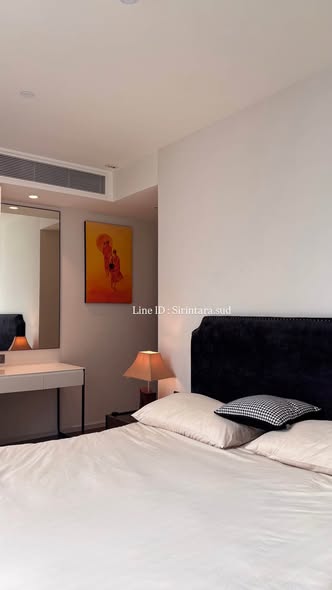 bedroom of MUNIQ Sukhumvit 23