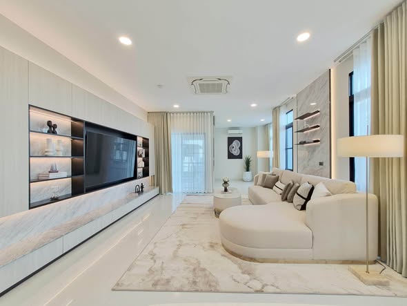 living room of Nantawan Rama 9 – New Krungthepkreetha