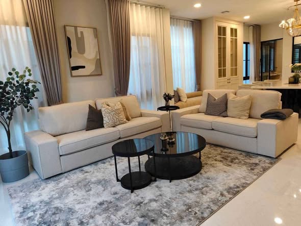 living room of Nantawan Rama 9 Srinakarin