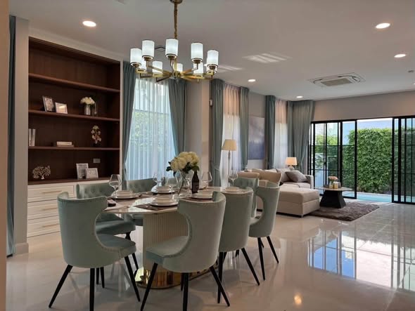 living room and room interior of Nantawan Rama 9 Srinakarin