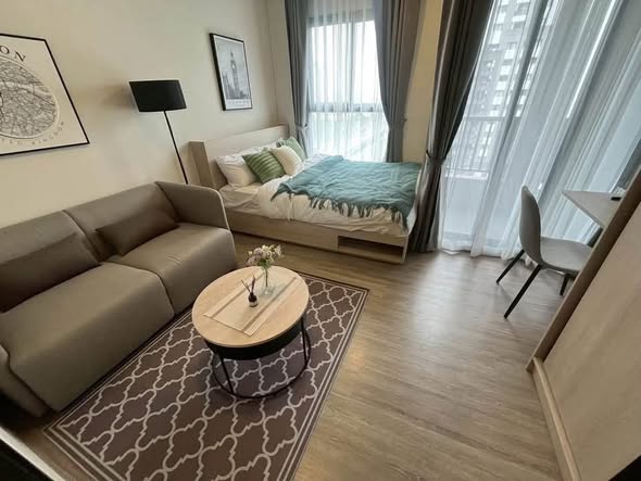 bedroom and living room of NIA by Sansiri