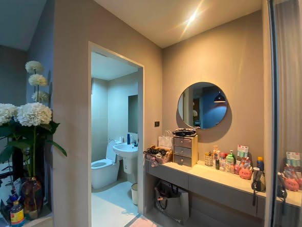 bathroom of คอนโด Niche id