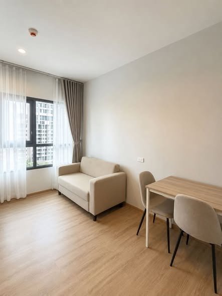 living room and bedroom of NICHE MONO Bangpo