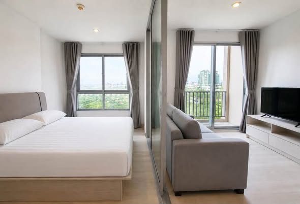 bedroom of NICHE MONO Chaengwatthana