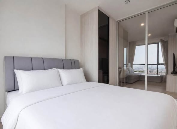 bedroom of NICHE MONO Chaengwatthana