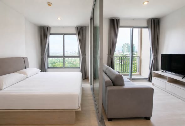 bedroom of NICHE MONO Chaengwatthana