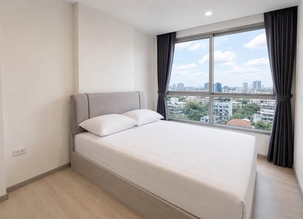 bedroom of NICHE MONO Chaengwatthana