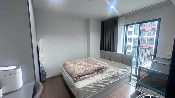 bedroom of NICHE MONO RAMA 9 (Sales Gallery) นิช โมโน พระราม 9