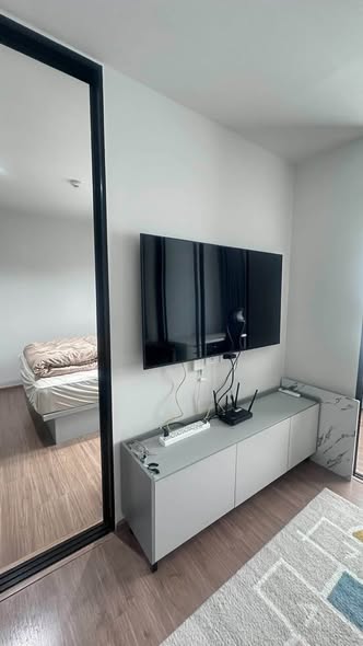 bedroom of NICHE MONO RAMA 9 (Sales Gallery) นิช โมโน พระราม 9