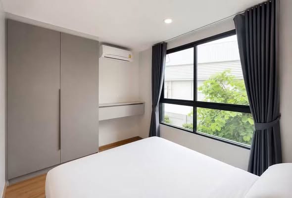 bedroom and room interior of NICHE MONO RAMA 9 (Sales Gallery) นิช โมโน พระราม 9