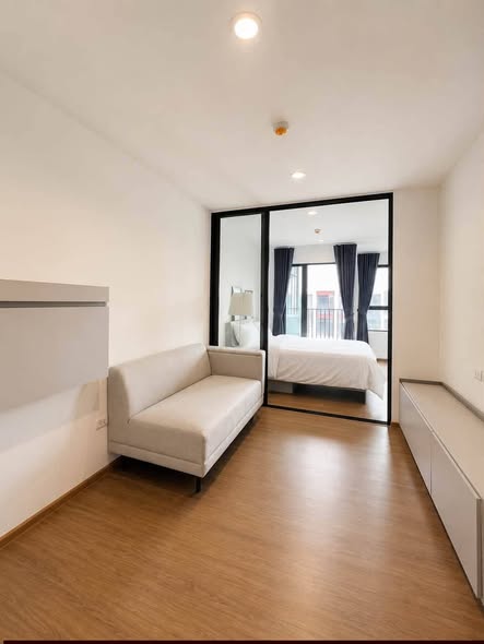 bedroom and room interior of NICHE MONO RAMA 9 (Sales Gallery) นิช โมโน พระราม 9