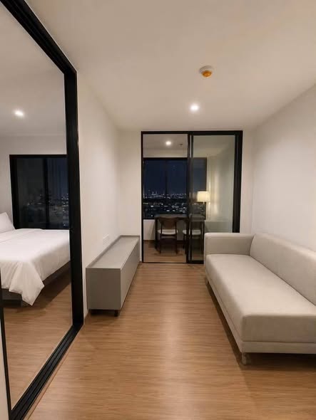 bedroom and room interior of NICHE MONO RAMA 9 (Sales Gallery) นิช โมโน พระราม 9