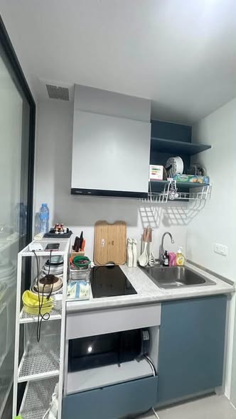 kitchen of NICHE MONO RAMA 9 (Sales Gallery) นิช โมโน พระราม 9