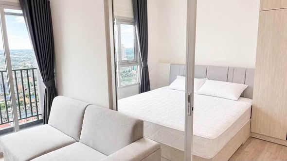 bedroom of Niche MONO Ramkhamhaeng