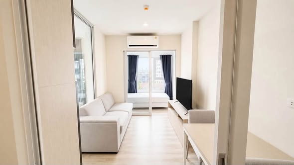 living room and room interior of Niche MONO Ramkhamhaeng