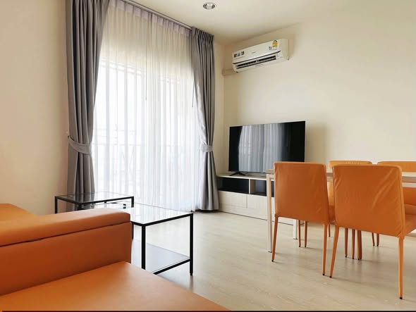 bedroom and living room of Niche Mono Sukhumvit – Puchao : นิช โมโน สุขุมวิท – ปู่เจ้า