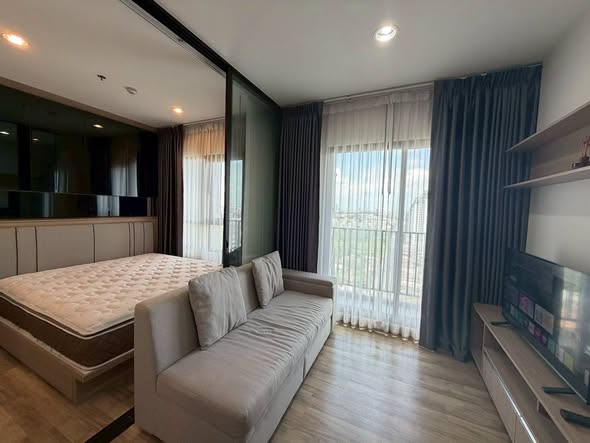bedroom of Niche MONO Sukhumvit Bearing