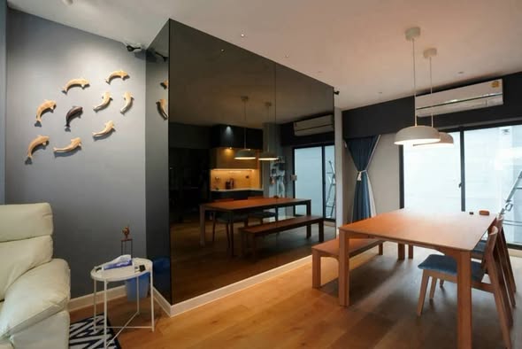 living room and room interior of Nirati Bang Na