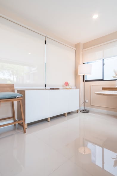 room interior and bathroom of Nirvana Define Rama 9