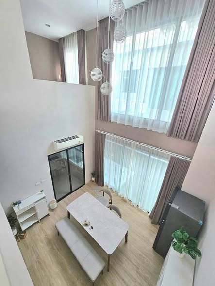 bedroom and living room of Nirvana Define Srinakarin-Rama9