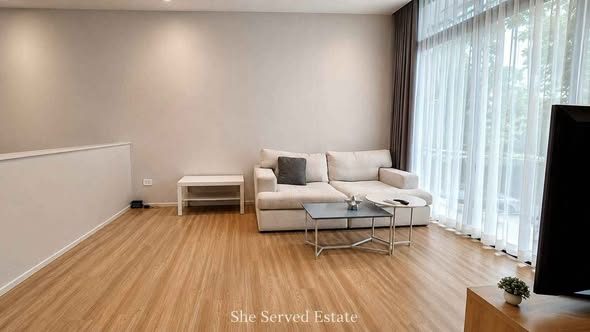 bedroom and living room and room interior of Nirvana Define Srinakarin-Rama9