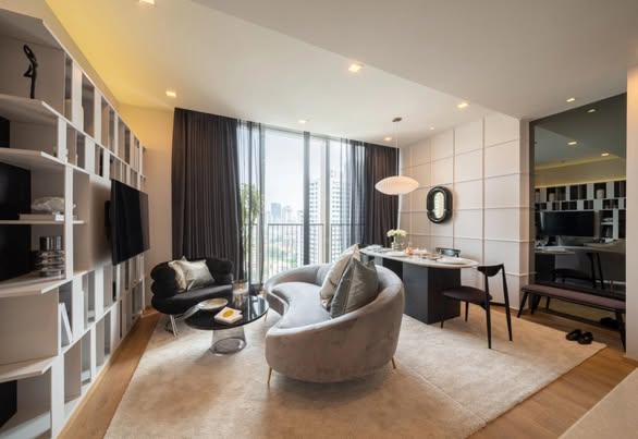 living room of Noble Around Sukhumvit 33